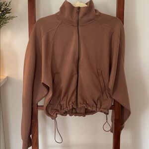YPB Brown zip up Jacket